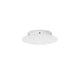 Slamp Nuvem Canopy Baldachin für 6 Anschlüsse Weiß, modernes, minimalistisches Deckenlicht in Weiß.