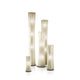 Slamp Stehlampe Bach XL Gold, elegante Leuchten in hellen Farben für einen modernen Wohnraum.