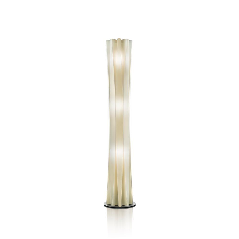 Slamp Stehlampe Bach XL Gold, elegante Lampe mit modernem Design, bringt Licht und Bewegung in jeden Raum.