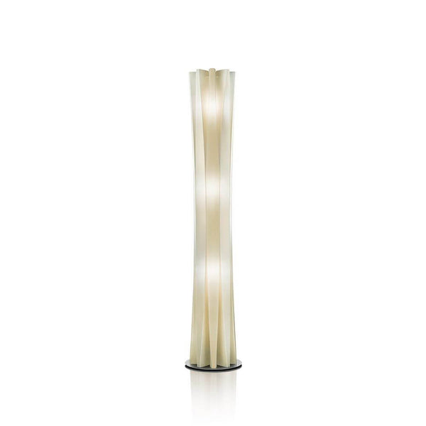 Lampadaire Slamp Bach XL Gold au design élégant et aux lignes raffinées, qui apportent de l’éclat aux espaces modernes.