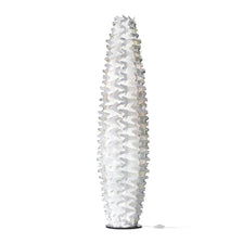 Lampada da terra Slamp Cactus XXL Oro in design elegante con riflessi prismati.