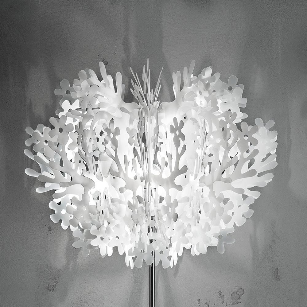 Slamp vloerlamp fierella wit