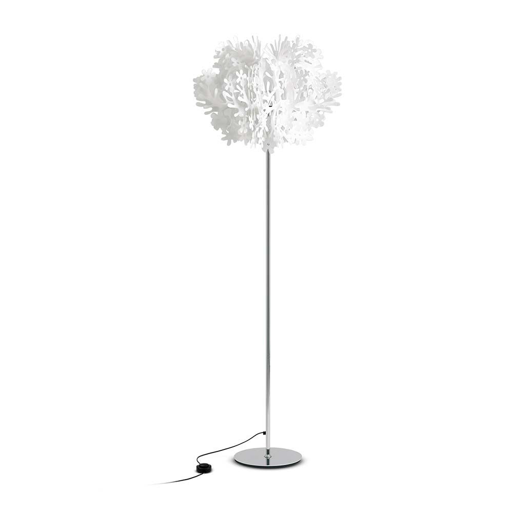 Slamp vloerlamp fierella wit