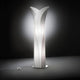 Slamp Stehlampe Las Palmas Extra Large Weiß mit geschwungenem Opalflex® Design, leuchtet in elegantem Weiß.