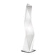 Slamp Stehleuchte Diamond Large Weiß - elegante geometrische Stehleuchte in Weiß, inspiriert von Brancusi.