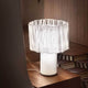 Slamp Tischlampe Accordéon Weiß/Transparent