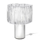 Slamp Tischlampe Accordéon Weiß/Transparent