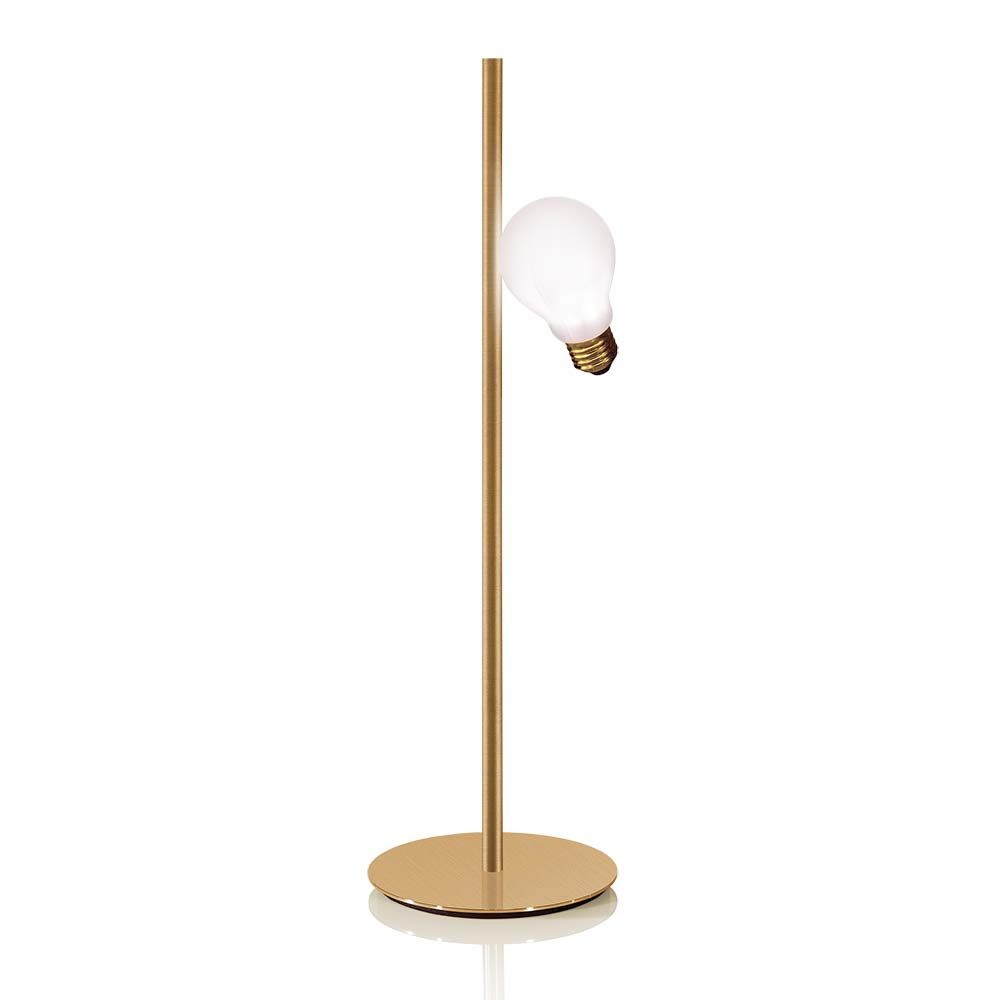 Slamp lampe de table Idea avec ampoule LED laiton mat