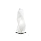 Slamp Tischleuchte Diamond Small Weiß mit geometrischem Design und skulpturaler Form.