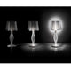 Slamp Tischleuchte Liza Prisma 100lm 3000K Prisma in barockem Stil, beleuchtet und elegant.