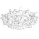 Slamp Wand- & Deckenlampe Veli Foliage in einem modernen Design mit handgefertigten Details.