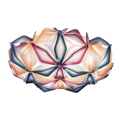 Slamp wall and ceiling light La Vie effect lamp in floral colours and unique structure.