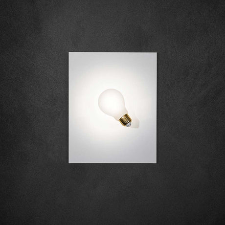 Slamp Wandlampe Idea Glühbirne - elegante Wandlampe mit einer Glühbirne in modernem Design.