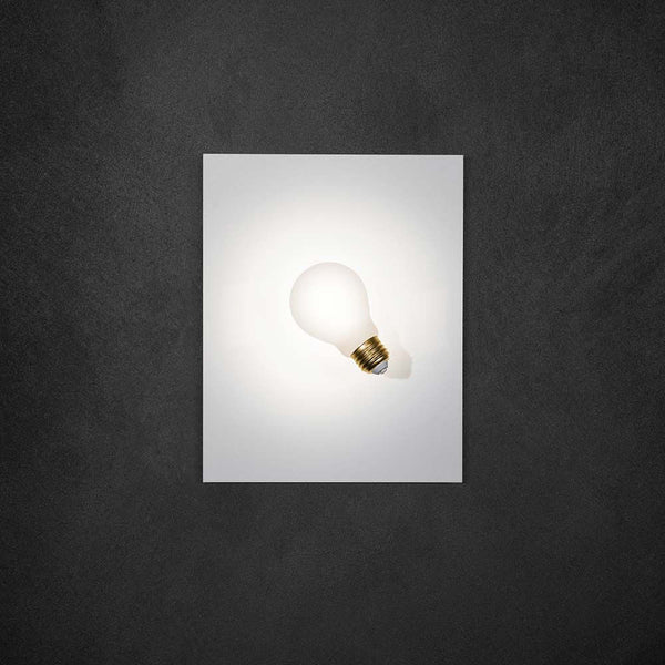 Slamp Wandlampe Idea Glühbirne - elegante Wandlampe mit einer Glühbirne in modernem Design.