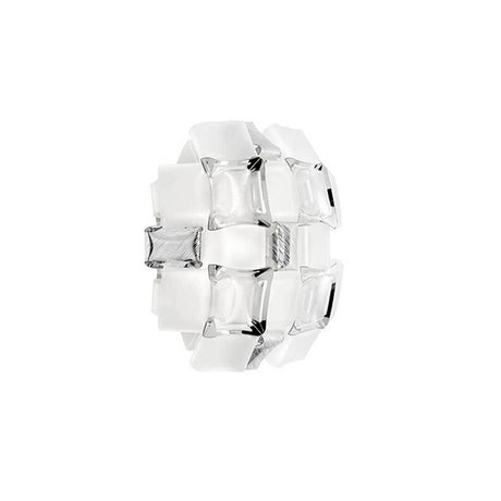 Slamp Wandleuchte Mida Applique Ø 32cm in klaren, eleganten Formen und schillernden Farben.