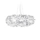 Slamp elegante lampada a sospensione Clizia Large Ø 78 cm