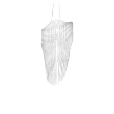 Slamp ekstravagant hængelampe Avia S 85cm i futuristisk design, lavet af unik plast.