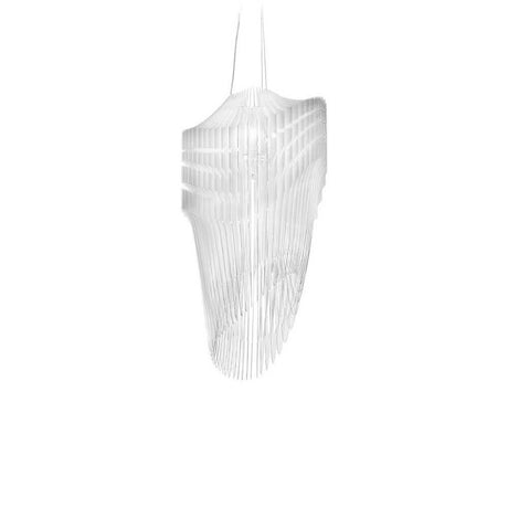 Slamp extravagante Hängelampe Avia S 85cm in futuristischem Design, hergestellt aus einzigartigem Kunststoff.