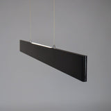 Slim LED Pendant Light Dimmable 3040lm Up&amp;Down Black