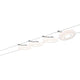 Smart Wire System BLE DiscLED I 4x4W Satin 12VA DC 36VA Tunable White Seilsystem mit mehreren Spots