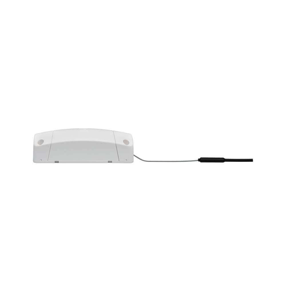 SmartHome ZB Cephei Schalt Controller max. 1000W AC Weiß Grau von oben mit Verbindungskabel.