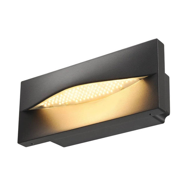 Soft Tech LED Einbauleuchte Anthrazit mit indirektem, blendfreiem Licht für den Außenbereich