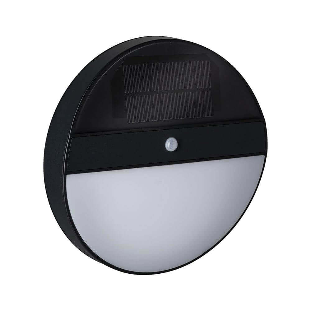 Solar LED Außenwandleuchte Elios Sensor Anthrazit IP44