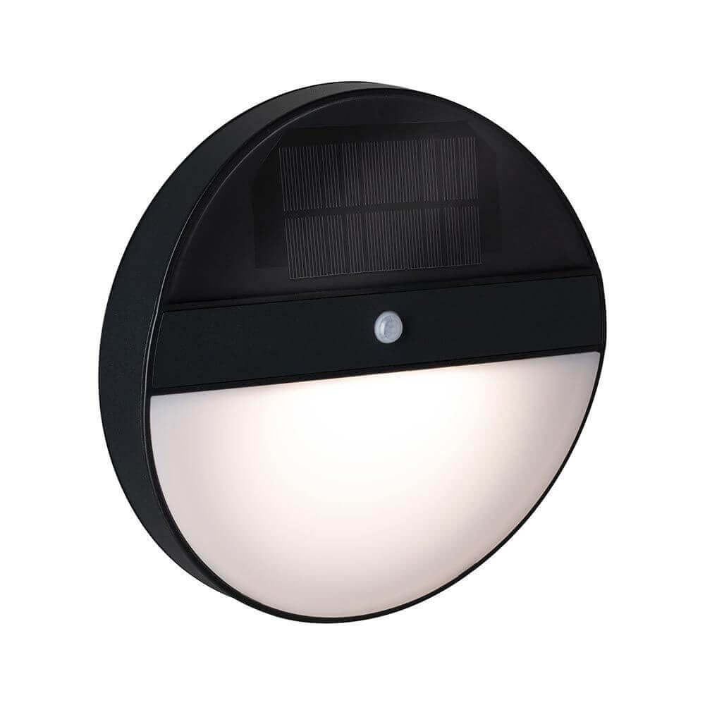 Solar LED Außenwandleuchte Elios Sensor Anthrazit IP44