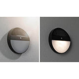 Solar LED Außenwandleuchte Elios Sensor Anthrazit IP44