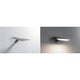 Solar LED Außenwandleuchte Kiran in Anthrazit, mit einem schlanken Design und aktivem Bewegungsmelder.