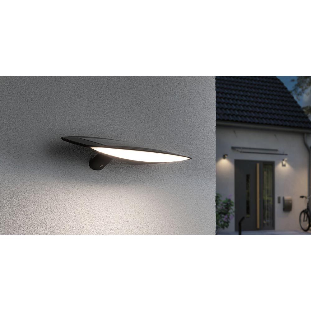 Solar LED outdoor wall light Kiran motion sensor