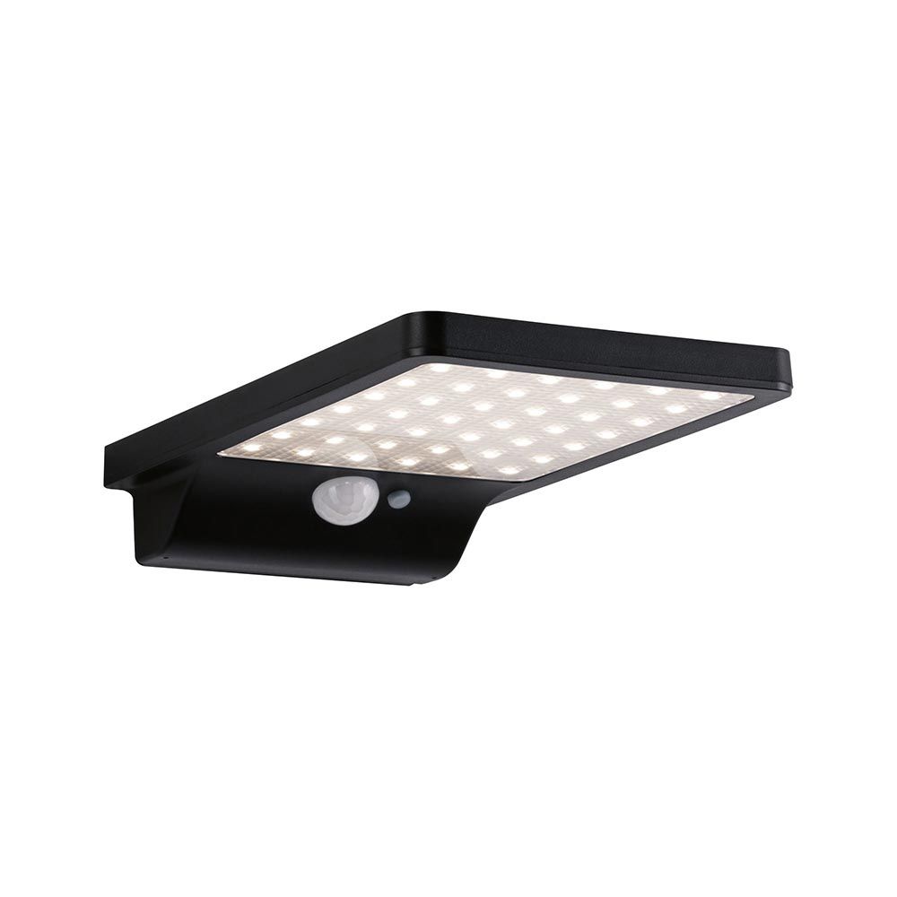 LED solar outdoor wall light Solar Solveig including motion sensor