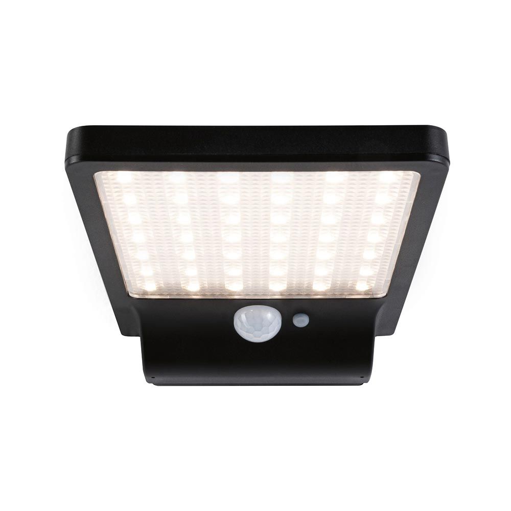 LED solar outdoor wall light Solar Solveig including motion sensor