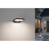 LED solar outdoor wall light Solar Solveig including motion sensor