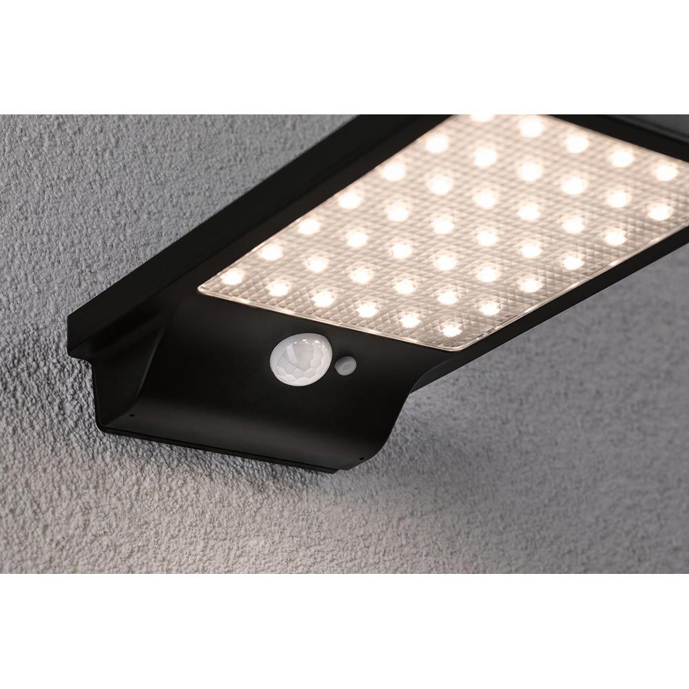 LED solar outdoor wall light Solar Solveig including motion sensor