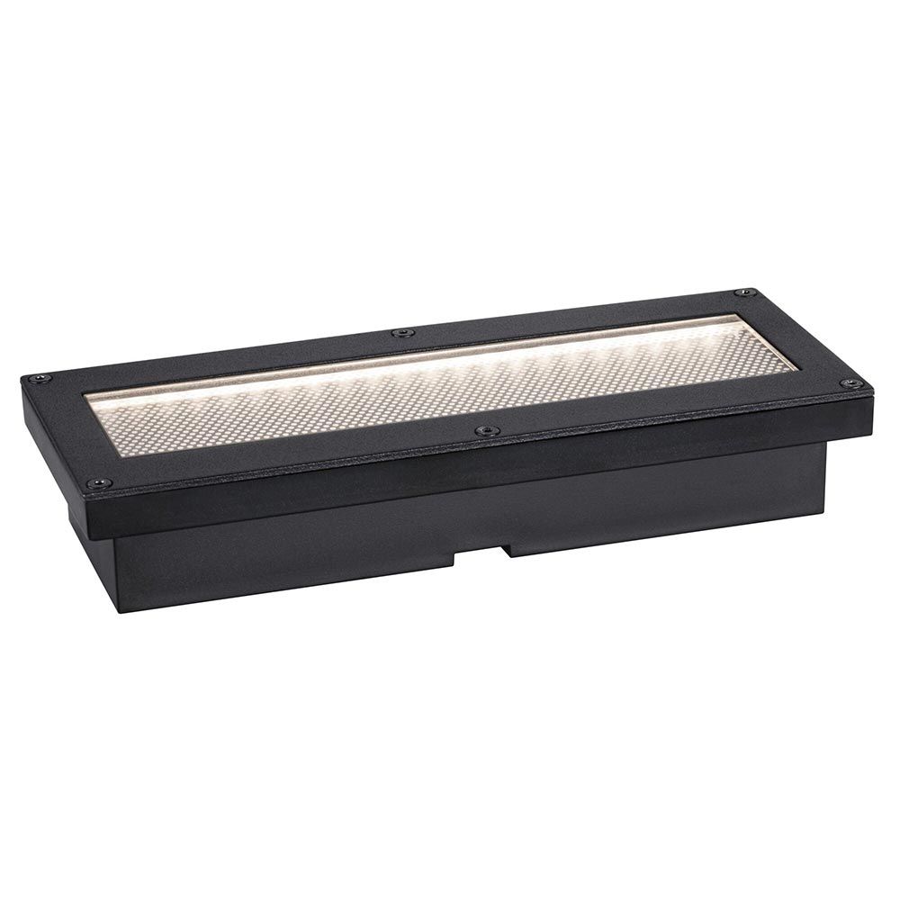 Lampada per pavimenti a LED solare Domenic Schwarz IP67