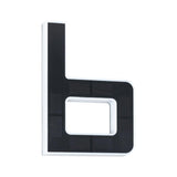 Solar LED House Number Light Letter B Black