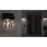 Solar LED House number light Neda Schwarz