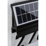 Solar LED Hausnummernleuchte Neda Schwarz