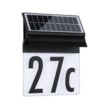 Solar LED House number light Neda Schwarz