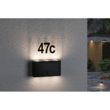Solar LED HUS NUMMER LET NEDA SENSOR ANTHRACITE