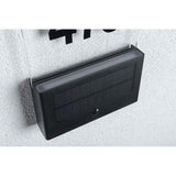 Solar LED HUS NUMMER LET NEDA SENSOR ANTHRACITE