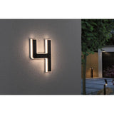 Solar LED house number light number 4