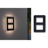 Solar LED Hausnummernleuchte Nummer 8