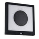 Solar LED Panel Taija Bewegungsmelder Anthrazit mit Solartechnologie und Bewegungsmelder, 300x300mm, warmweißes Licht