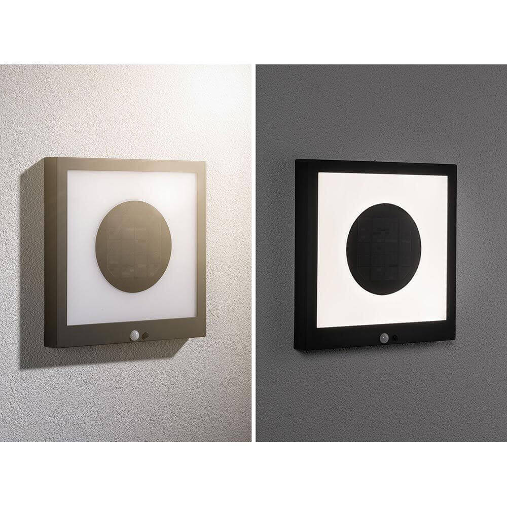 Solar Led Panel Taija Motion detector Anthracite