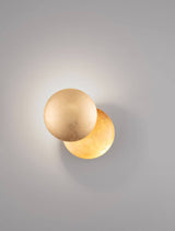 Solei LED Wandleuchte Ø 20cm mit warmweißem Licht 3000K, moderne Wandlampe für stilvolle Innenräume.
