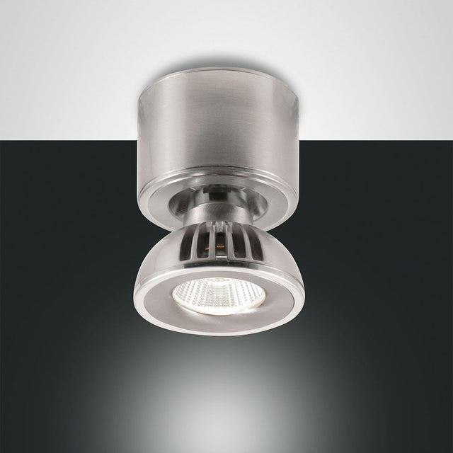 Soul LED Deckenspot 720lm Nickel-Satiniert  Fabas Luce   