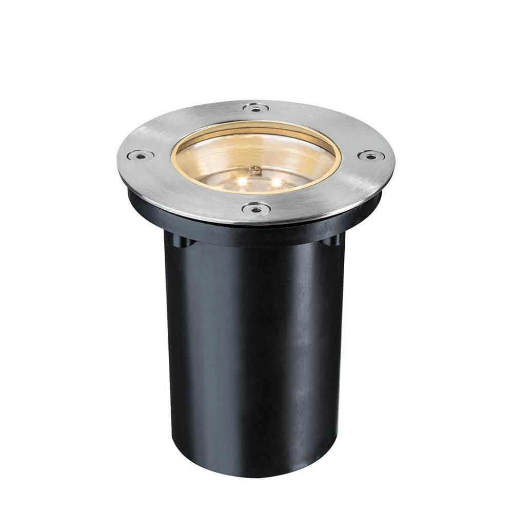 Special EBL Set Boden rund LED 1,2W 2700K 110mm Edelstahl Einbauleuchte für begehbare Außenbereiche
