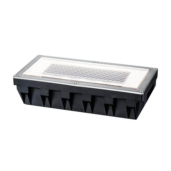 LED Solar Bodeeinbaulampe Box IP67 Edelstahl für den Garten, wasserdichte Bodeneinbauleuchte ohne Kabel